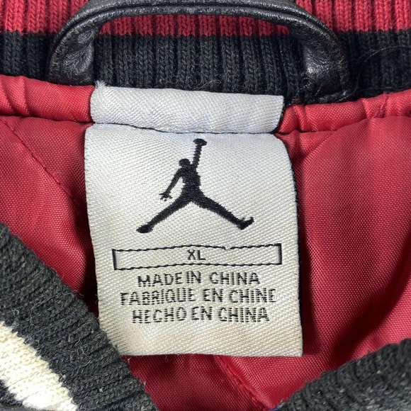 Michael Jordan 23 Jumpman Basketball Biker Jacket - Picture 5 of 10